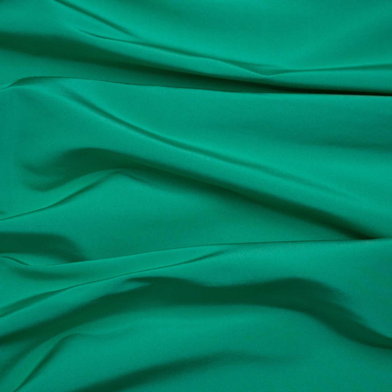 1 Yard Premium Sea Green Silk Faille Fabric Solid Smooth Lustrous 54 Inch Width